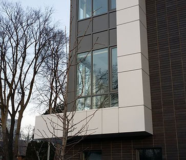 Apartment block, Canada