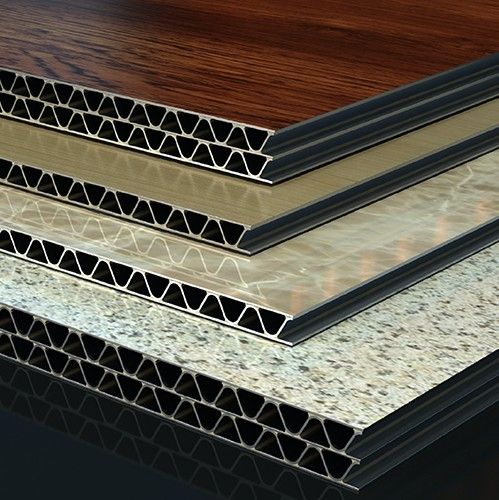 Aluminum corrugated panel